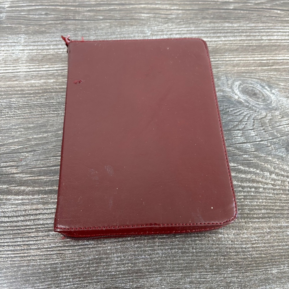 Ignatius Holy Bible RSV Catholic Edition Burgundy Zipper Bonded Leather Good